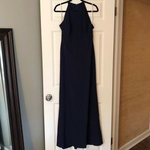 NWOT Dessy Group Navy Dress
